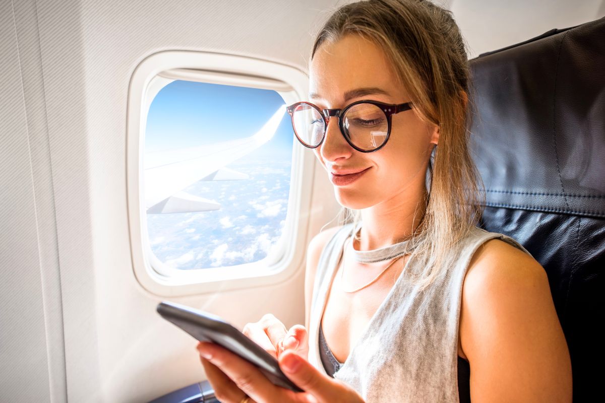 Cramped Plane Seat